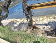 Έργο αποκατάστασης επαρχιακού οδικού δικτύου Μπρος Αετού Ιθάκης από την Περιφέρεια Ιονίων Νήσων.