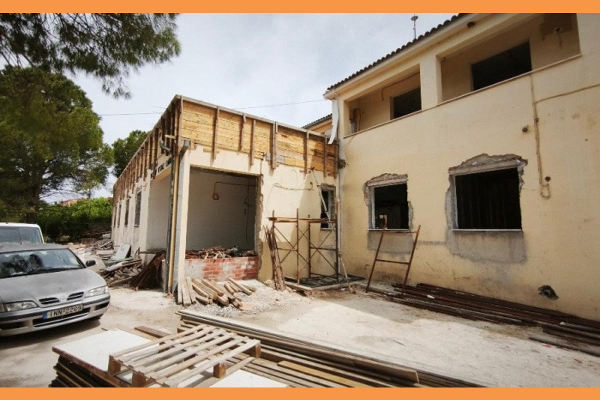 Εργοτάξιο εξακολουθεί να είναι το κτήριο του Κέντρου Υγείας Σάμης