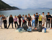 Καθαρισμός και καταγραφή απορριμμάτων στην παραλία Αγία Ιερουσαλήμ από το Γυμνάσιο Μεσοβουνίων με Λυκειακές Τάξεις
