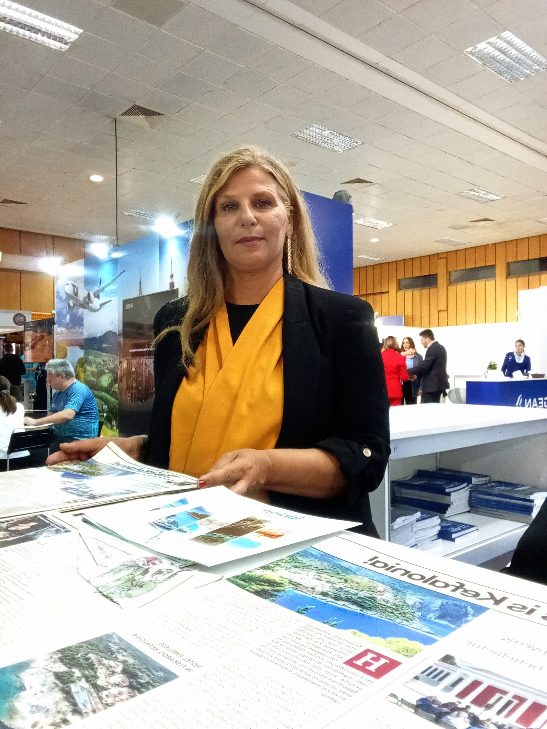 Κεφαλονιά: Πρωτοσέλιδο αφιέρωμα στον Γεώργιο Βεργωτή στην έκθεση «Ταξίδι στην Κύπρο» [εικόνες]