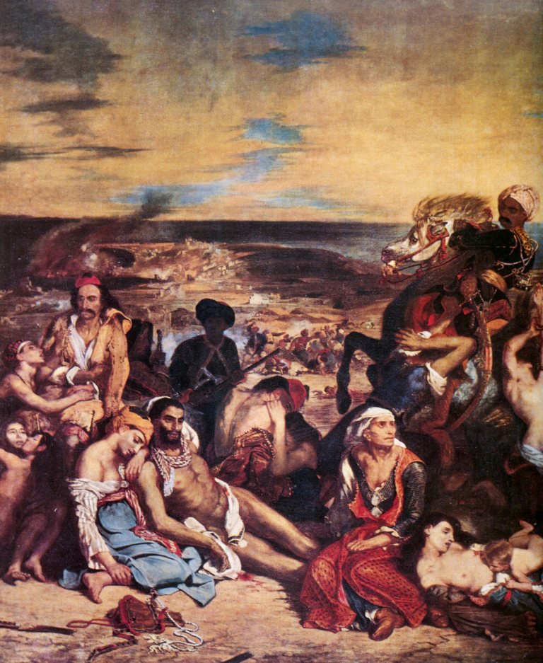 EUGENE DELACROIX, Η σφαγή της Χίου