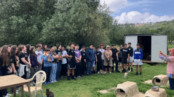 Μαθητές του 3ου Γυμνασίου Αργοατολίου στο Doris Ark