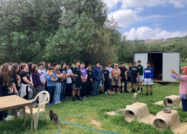 Μαθητές του 3ου Γυμνασίου Αργοατολίου στο Doris Ark