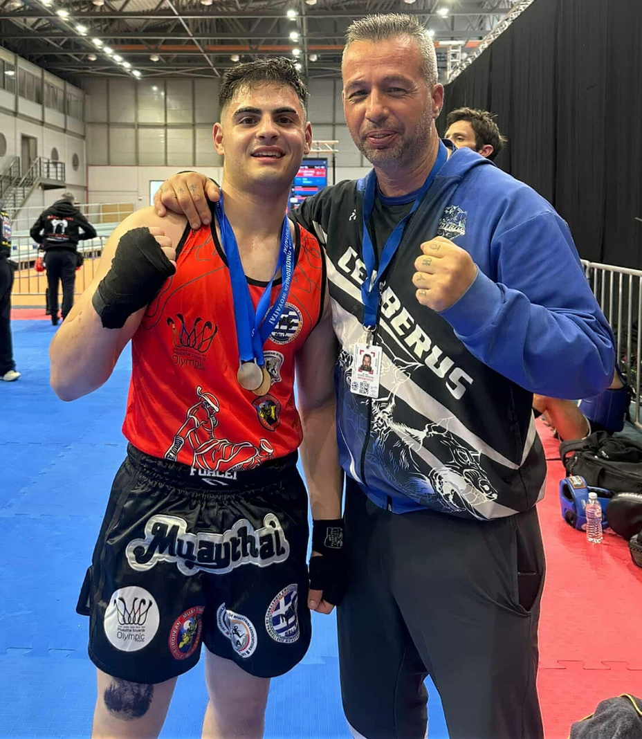 Μετάλλια για τον Γεράσιμο Απέργη στο Πανελλήνιο Πρωτάθλημα Muaythai [εικόνες +βίντεο]