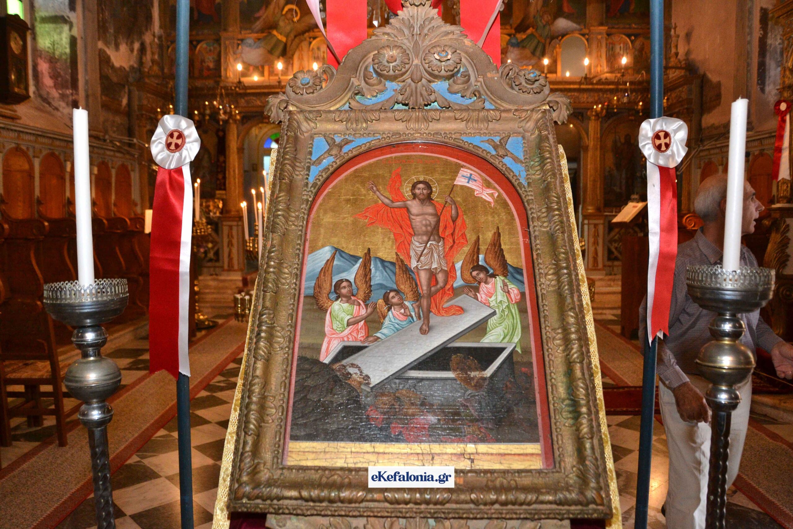 Τα Δαυγάτα γιορτάζουν τον Άγιο Γεώργιο – Πανηγυρικός Εσπερινός [εικόνες +βίντεο]