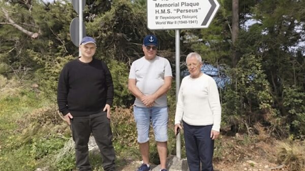 Τιμητική συγκέντρωση Βρετανών και Ελλήνων για το Υποβρύχιο Περσέας το καλοκαίρι στο νησί μας!