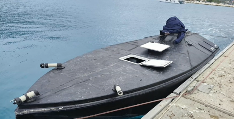Λευκάδα: Σε εγκαταστάσεις του Πολεμικού Ναυτικού το θαλάσσιο Drone – Αποκλεισμένη η περιοχή που εντοπίστηκε
