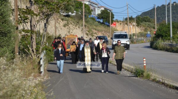 Τηρήθηκε το έθιμο και η λιτανεία της Παναγίας της Κοκυλιώτισσας [εικόνες +βίντεο]