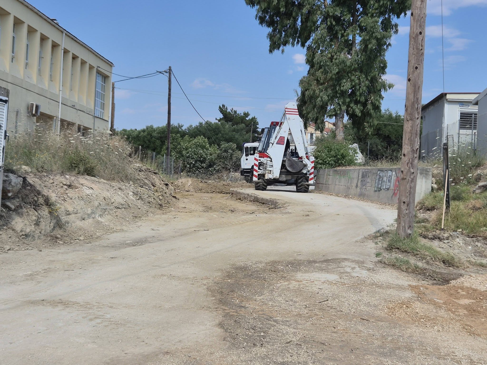 Ληξούρι: Νέα εικόνα για την είσοδο του Μουσικού Σχολείου Κεφαλονιάς – Άρχισαν τα έργα