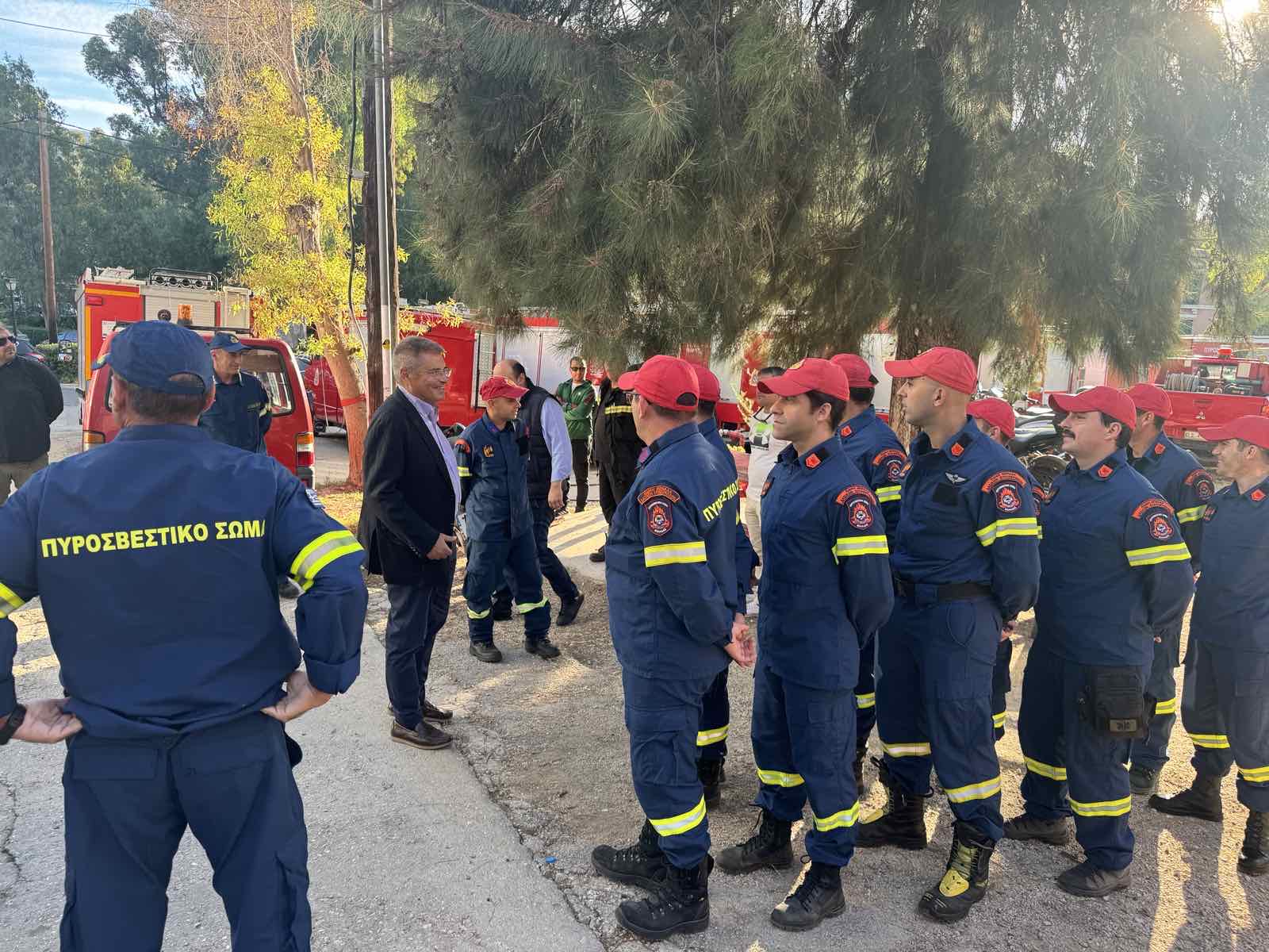 Π. Καππάτος: 15 νέοι πυροσβέστες επί θητεία ενισχύουν την Κεφαλονιά και την Ιθάκη μέσω της νέας προκήρυξης