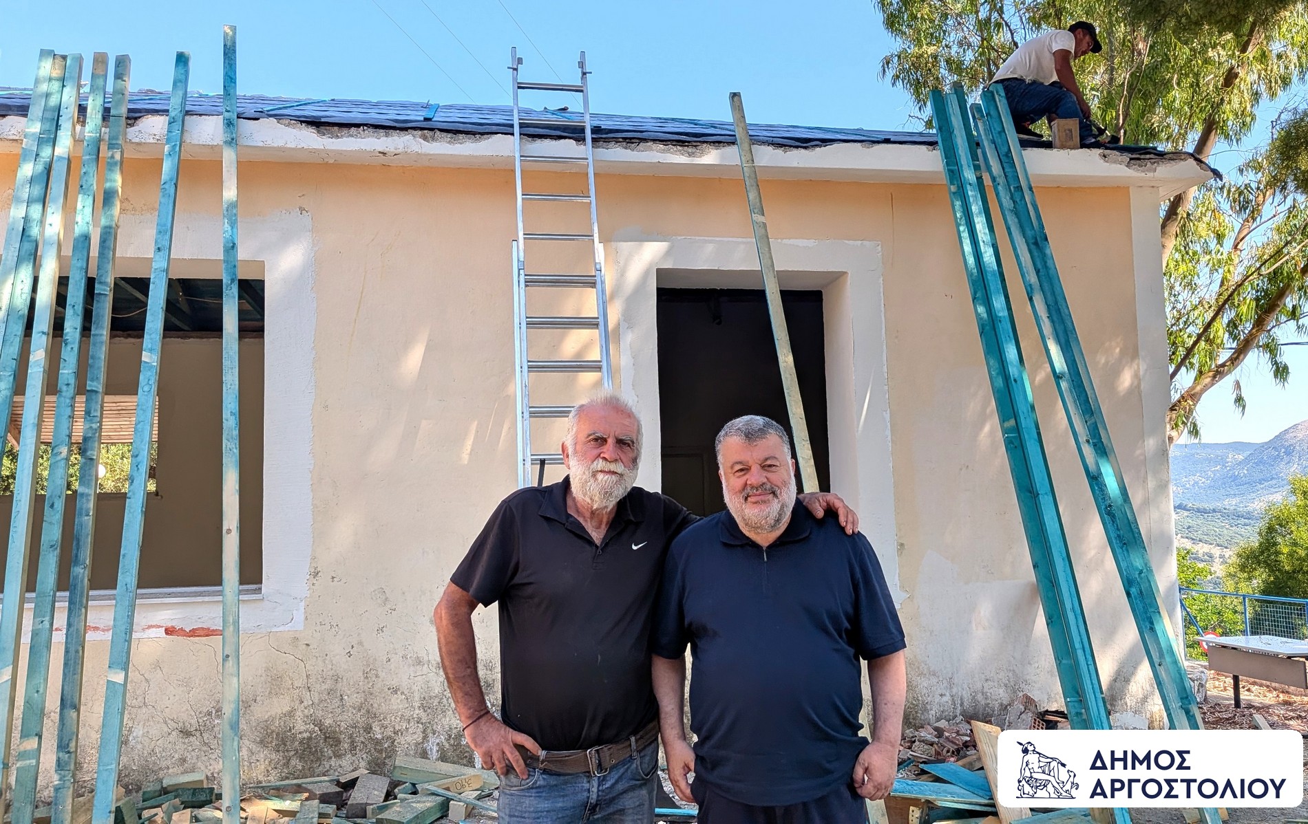 Σε εξέλιξη η αποκατάσταση του πρώην Δημοτικού Σχολείου Καπανδριτίου