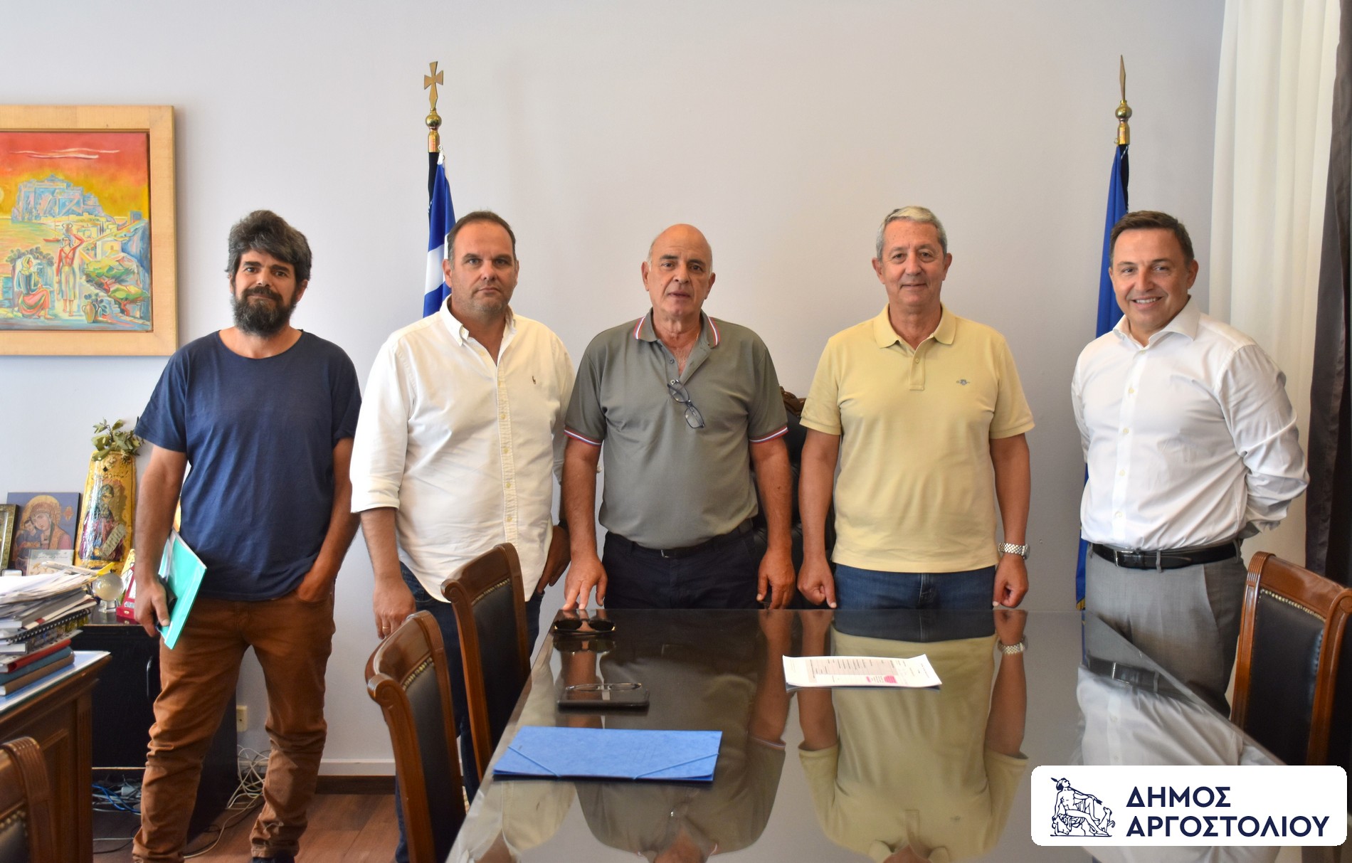 Στο επίκεντρο τα ζητήματα ύδατος στην Κεφαλονιά –Συνάντηση με τον Αντιπρόεδρο της ΡΑΑΕΥ