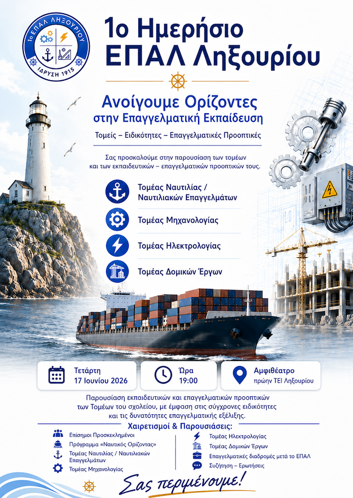 Το 1ο ΕΠΑ.Λ