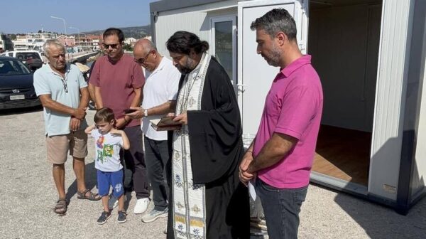 Εγκαινιάστηκε ο νέος οικίσκος του Λιμενικού στο λιμάνι Ληξουρίου [εικόνες]
