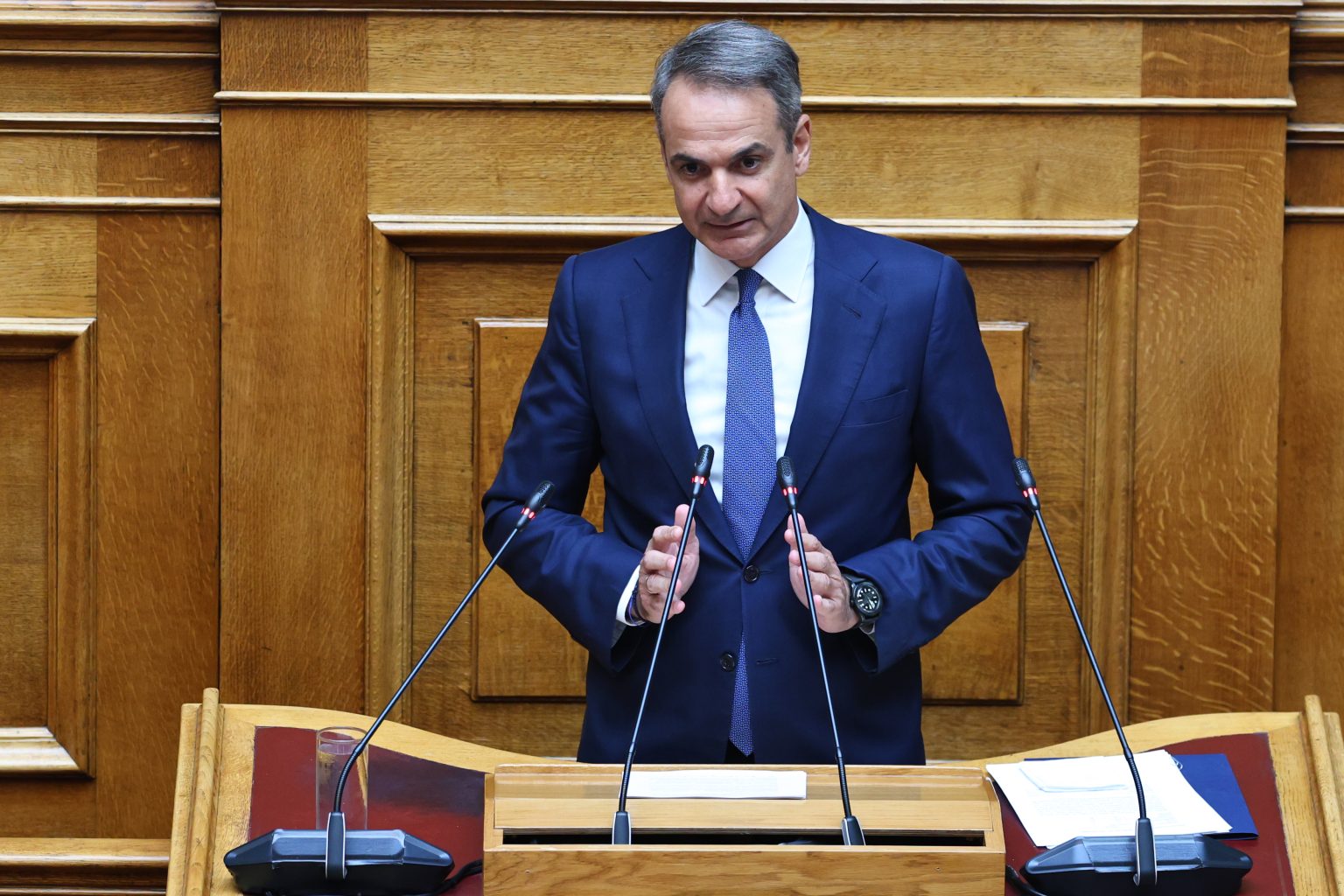 Μητσοτάκης: Μείωση 10 λεπτών στη βενζίνη και 5 λεπτών στο Diesel έως τέλος Αυγούστου