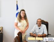 Συνεχίζεται η στελέχωση των υπηρεσιών του Δήμου Αργοστολίου – Ορκωμοσία νέας μόνιμης υπαλλήλου στο Πρόγραμμα «Βοήθεια στο Σπίτι»