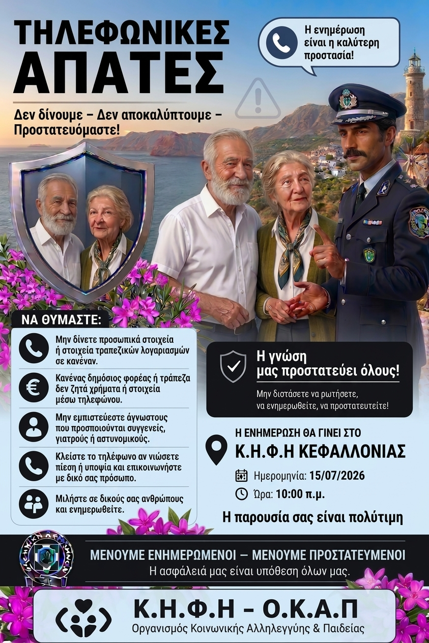 ΤΗΛΕΦΩΝΙΚΕΣ ΑΠΑΤΕΣ