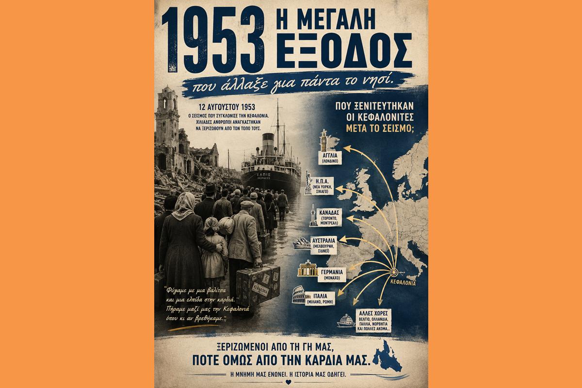 Αποκλειστική έρευνα. 1953: Η μεγάλη έξοδος που άλλαξε για πάντα το νησί.