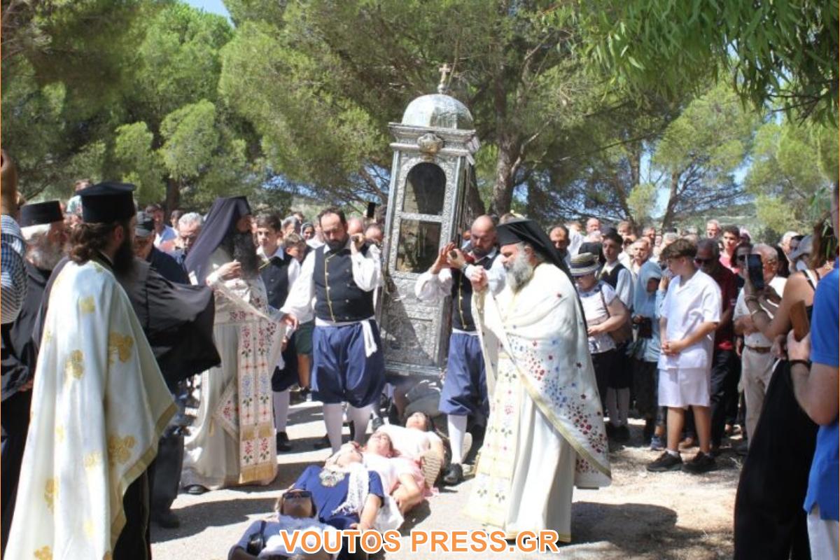 Με την πρέπουσα μεγαλοπρέπεια εορτάστηκε σήμερα στα Ομαλά το Αντιμίρι του Αγίου Γερασίμου