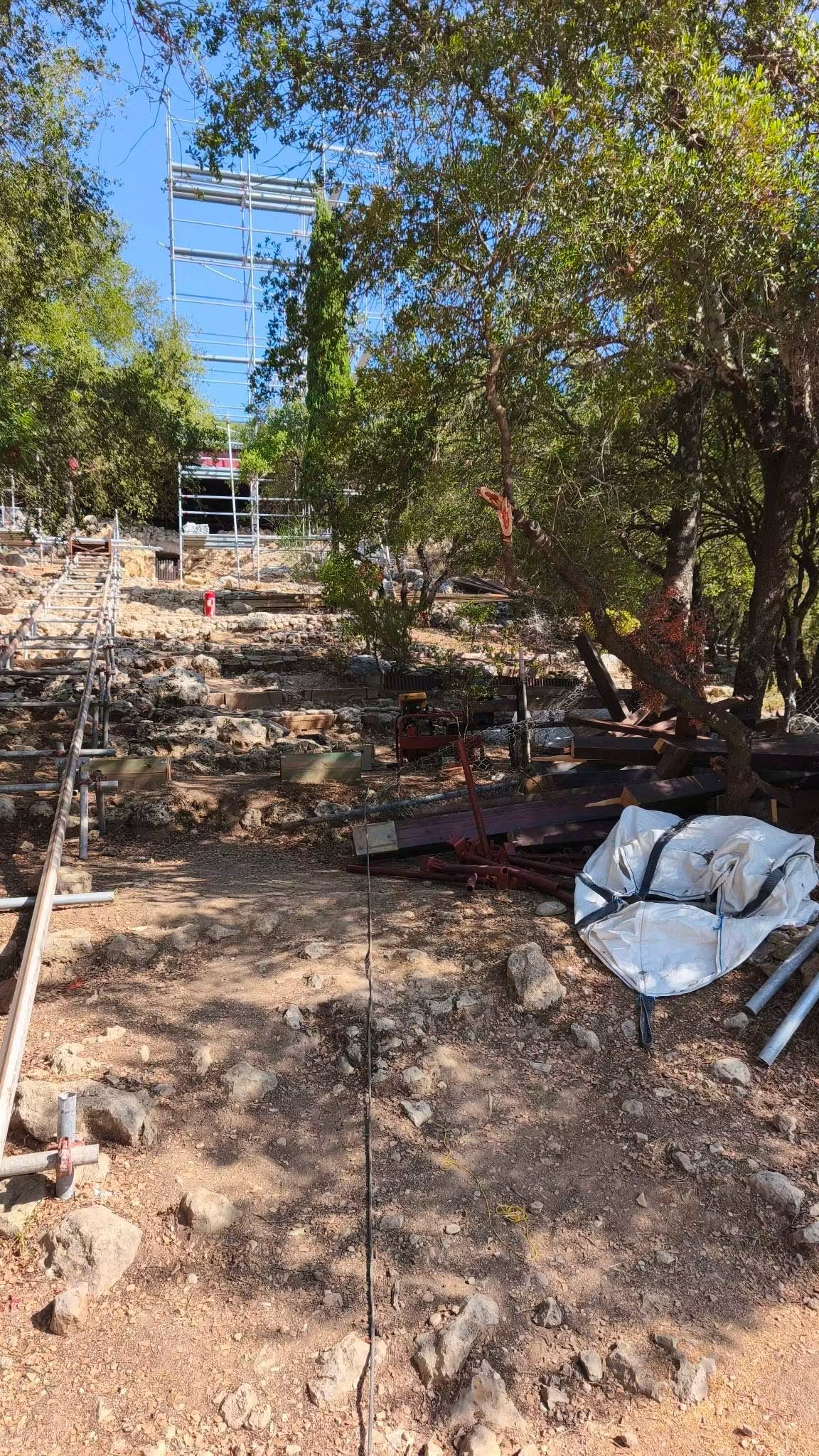 Προχωρούν τα πολυαναμενόμενα έργα στον Μυκηναϊκό Θολωτό Τάφο στα Τζαννάτα [εικόνες +βίντεο]