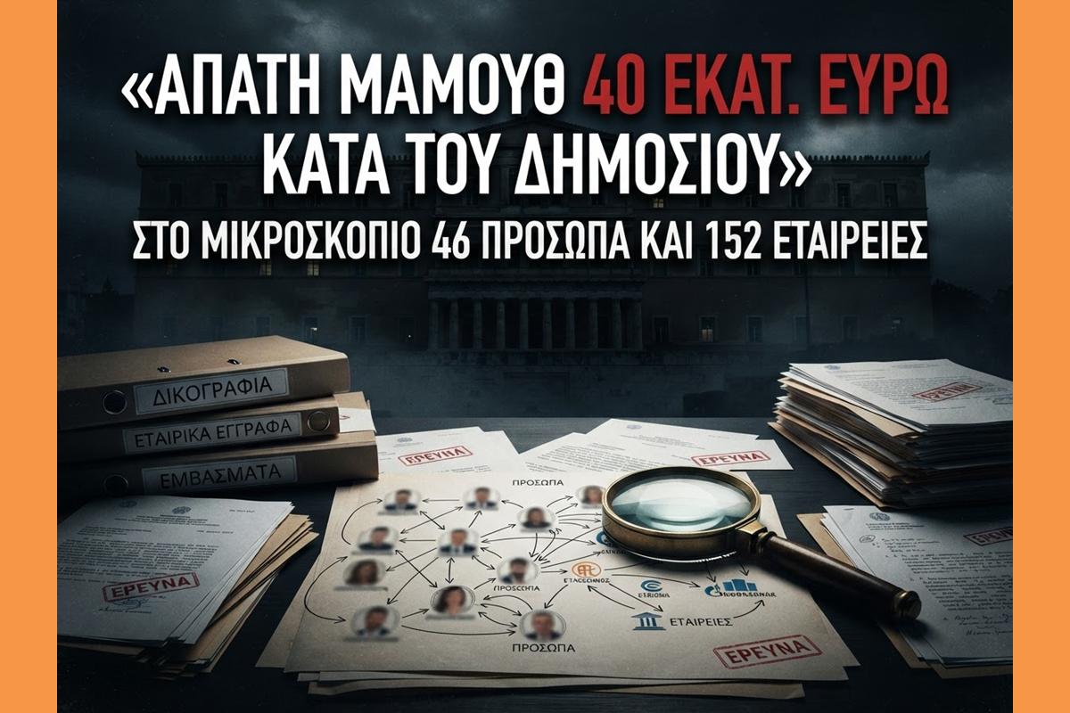 Απάτη μαμούθ ύψους 40 εκατ