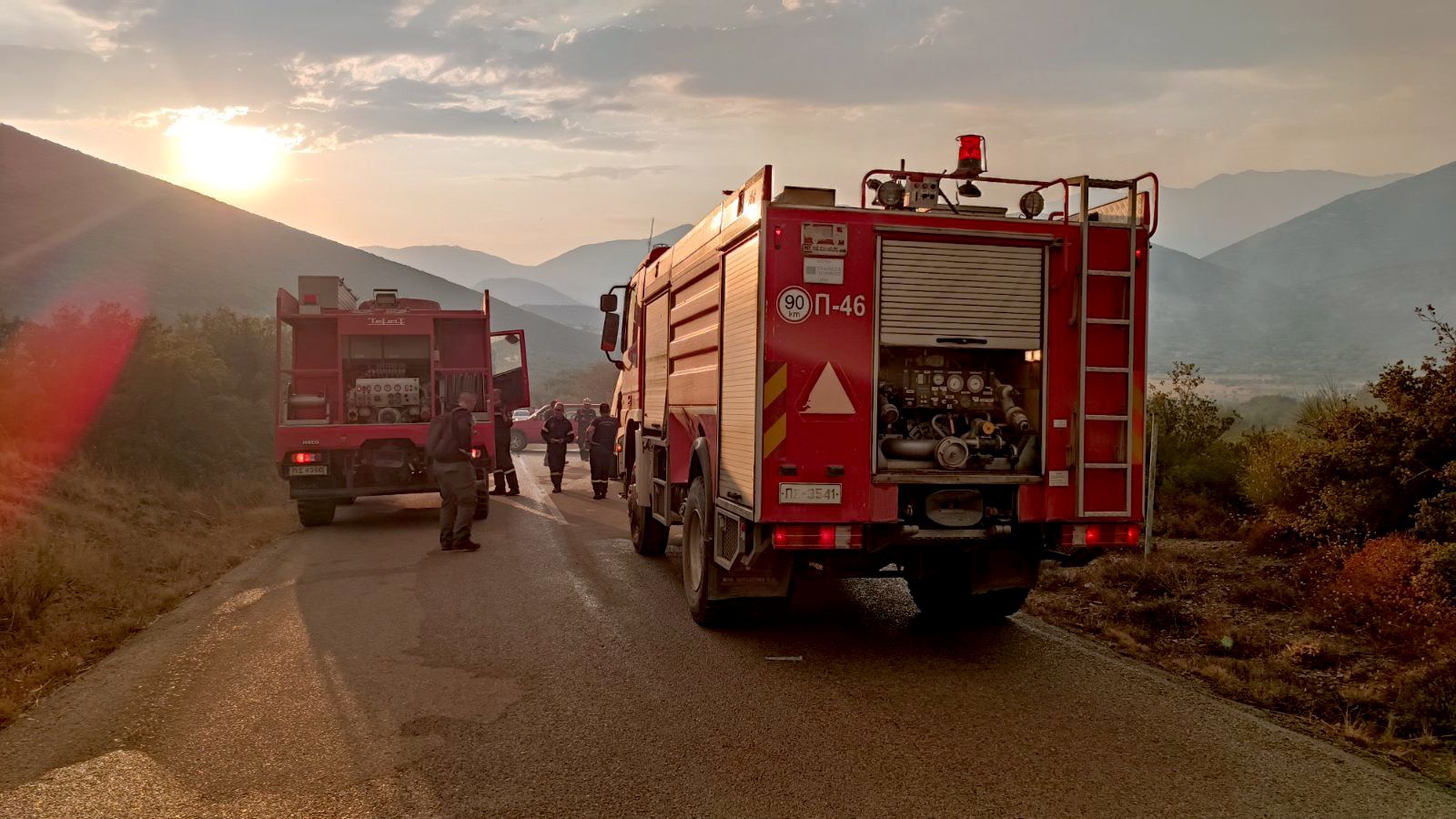 Φωτιά στα πρώην Σφαγεία Ληξουρίου