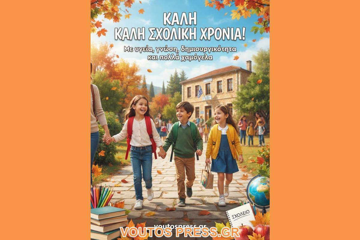 Καλή Σχολική χρονιά!