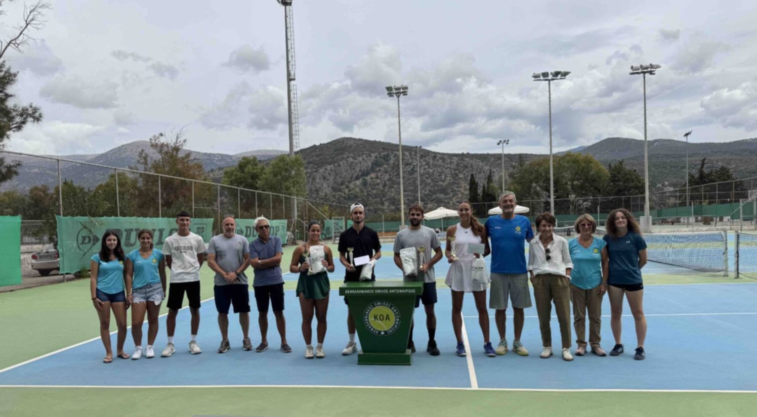 Κουτρουμπής και Τσούτση κατέκτησαν το Kefalonian Open – Τένις υψηλού επιπέδου στην Κεφαλονιά