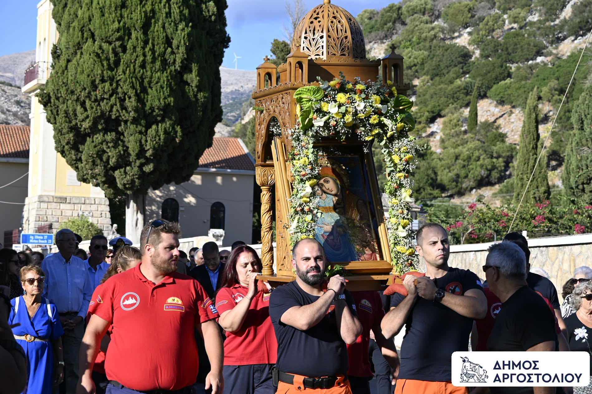 Με λαμπρότητα το Αργοστόλι γιόρτασε την Παναγία Δραπανιώτισσα