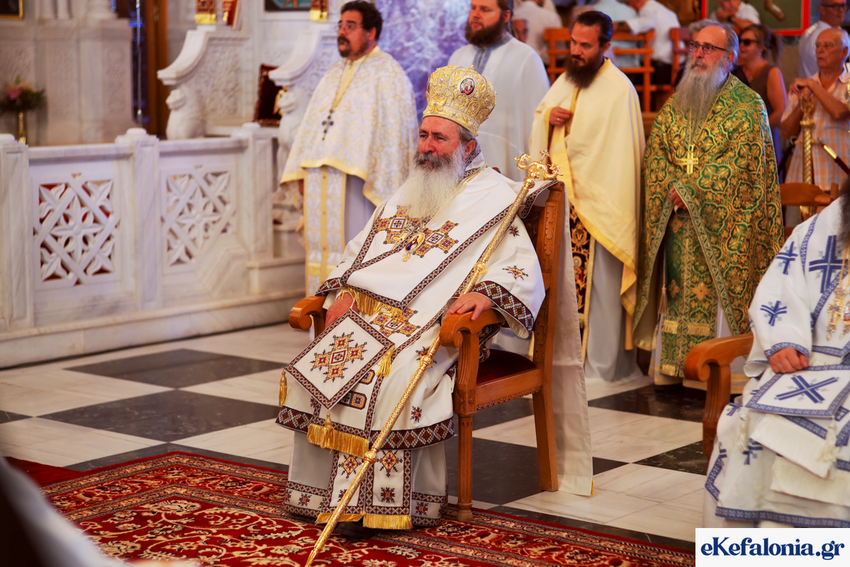 Πλούσια ποιμαντική παρουσία σε όλη την Κεφαλονιά – Το πρόγραμμα του Μητροπολίτη Δημητρίου