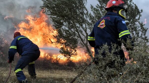 Ξέσπασε πυρκαγιά στα Παλιά Σφαγεία Ληξουρίου