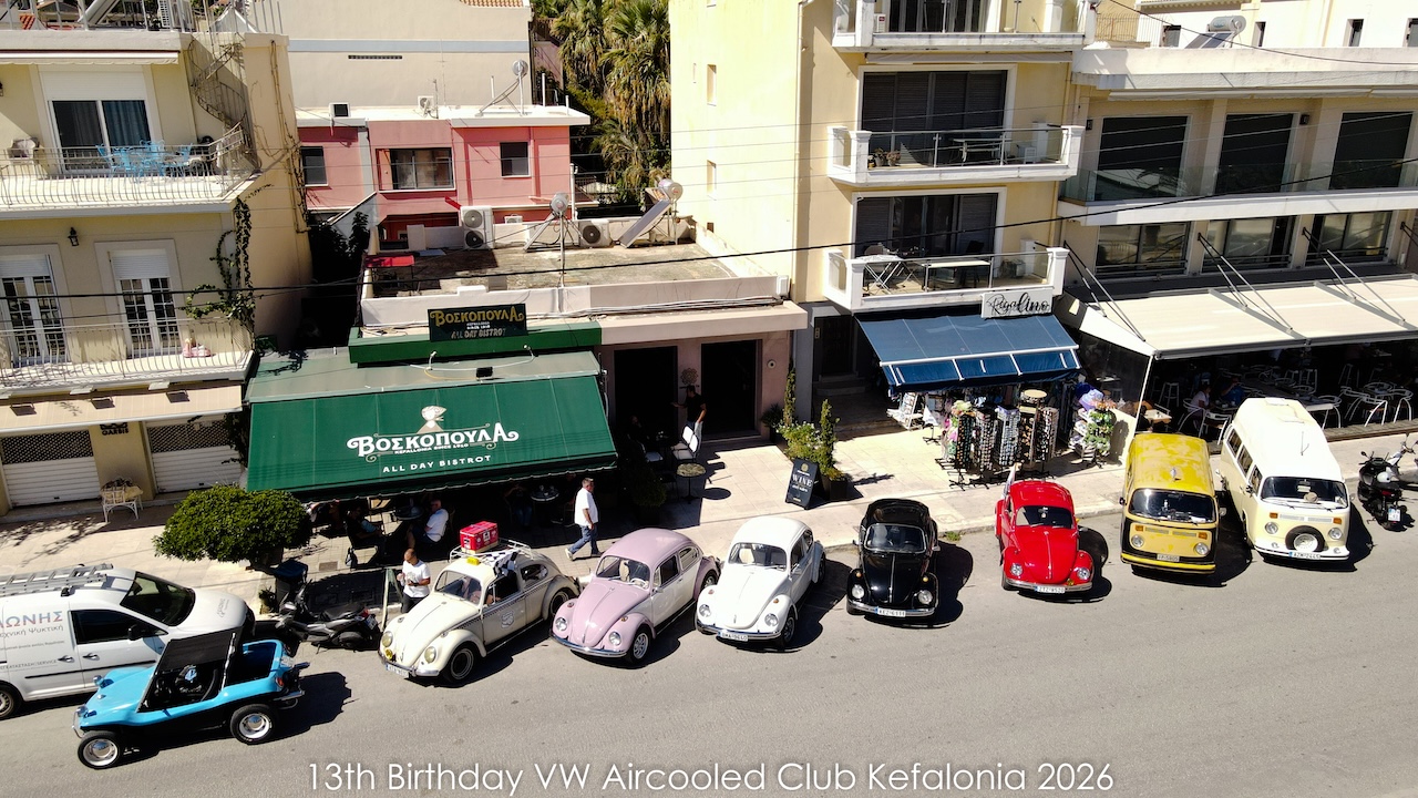 13 Χρόνια Λέσχη Αερόψυκτων VW Κεφαλονιάς! Χρόνια πολλά στο Club και σε όλα τα μέλη που συμμετείχαν και φέτος στα 13α μας γενέθλια! [εικόνες]