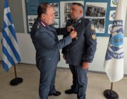 Απονομή μεταλλίου «Αστυνομικού Σταυρού» για εξαίρετη πράξη σε αστυνομικό
