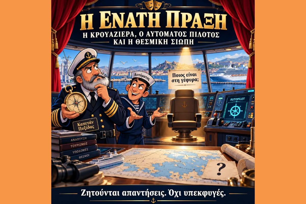 🎭⚓ **Η ΕΝΑΤΗ ΠΡΑΞΗ: Η ΚΡΟΥΑΖΙΕΡΑ, Ο ΑΥΤΟΜΑΤΟΣ ΠΙΛΟΤΟΣ ΚΑΙ Η ΘΕΣΜΙΚΗ ΣΙΩΠΗ !**
