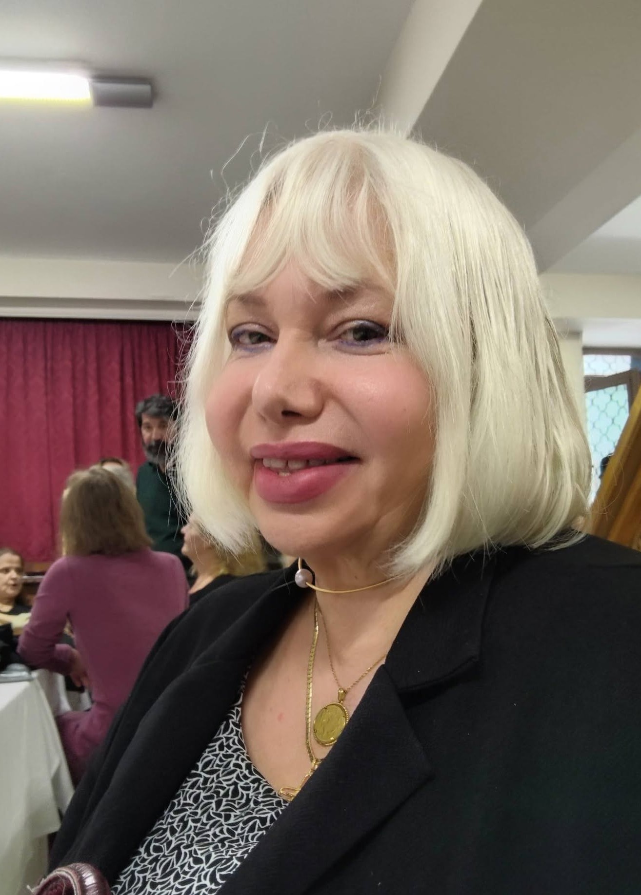 Η Μαριλένα Φωκά τιμήθηκε για τις δημιουργίες της στην Αγία Σοφία του Ν