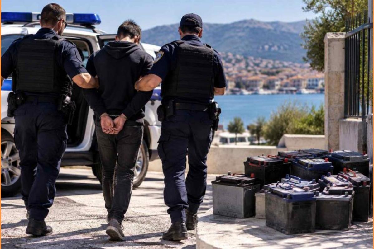 Κεφαλονιά: 19χρονος έκλεψε 11 μπαταρίες αυτοκινήτων