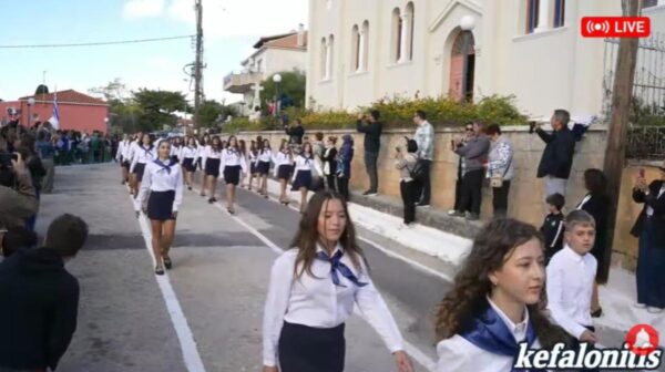 Μετάδοση από το KEFALONITIS τους εορτασμούς για την εθνική επέτειο της 28ης Οκτωβρίου 1940 στις Κεραμειές.