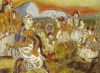 Ο Θεόδωρος Κολοκοτρώνης (Πίνακας του Θεόφιλου)