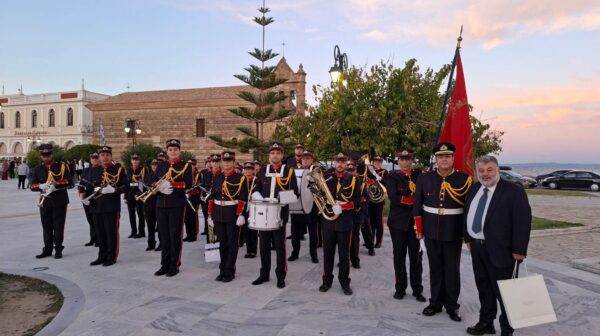 Στη Ζάκυνθο η Φιλαρμονική Αργοστολίου για τα 455 χρόνια από τη Ναυμαχία των Εχινάδων [εικόνες]